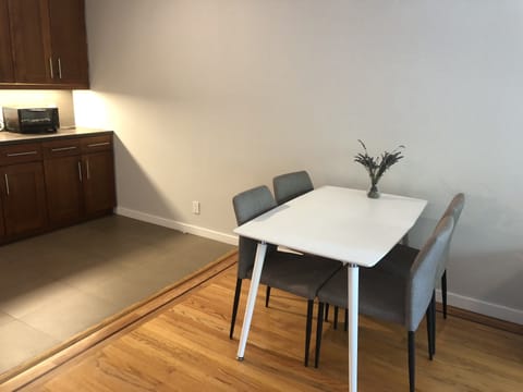 Dining Space for four guests.