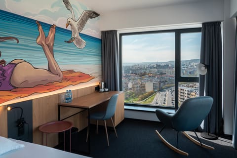 Standard Double or Twin Room, City View | 1 bedroom, desk, laptop workspace, free cribs/infant beds