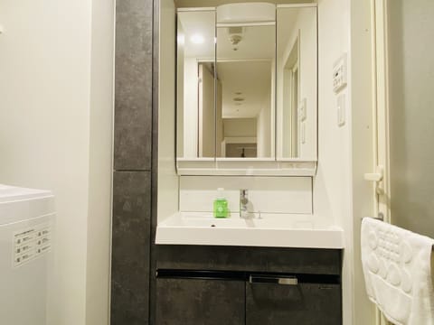 Deluxe Apartment | Bathroom | Separate tub and shower, free toiletries, hair dryer, slippers