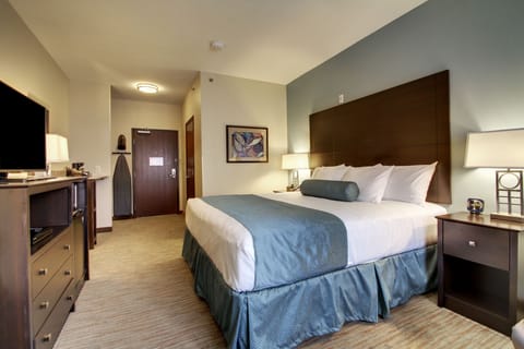 Room, 1 King Bed, Non Smoking | Premium bedding, pillowtop beds, desk, laptop workspace