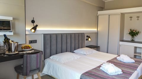 Executive Double Room (Acropolis View) | Minibar, in-room safe, desk, soundproofing