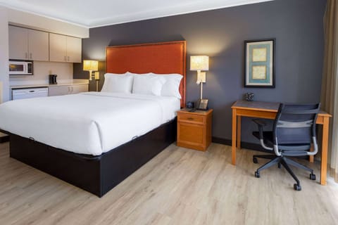 Executive Room, 1 King Bed, Non Smoking | Premium bedding, desk, blackout drapes, iron/ironing board