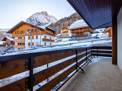 Sky, Building, Snow, Property, Window, Mountain, Wood, House, Tree, Freezing