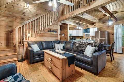 A view of your spacious, open-plan living room.