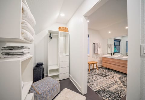 Spacious, functional, and beautifully styled — enjoy a private dressing nook with direct access to your luxury ensuite bathroom.