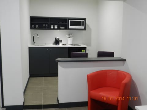 Double Room | Private kitchen | Fridge, espresso maker, coffee/tea maker, electric kettle