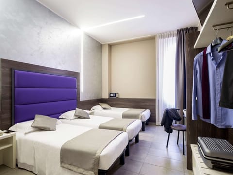 Triple Room, Multiple Beds | Premium bedding, down comforters, minibar, in-room safe