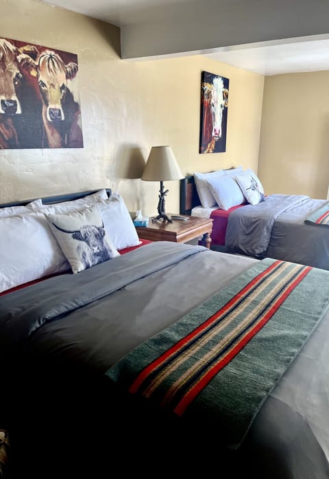 Standard Room, 2 Queen Beds (B3) | Free WiFi, bed sheets
