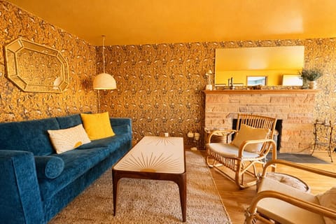 Welcome to the Sunbreak Suite! A warm and inviting living space welcomes you