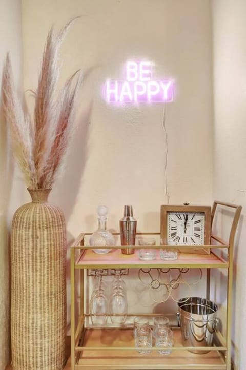 Enjoy a night of craft cocktails at the cute little bar cart. Note: BYOB & BYOA