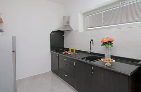 Apartment (One Bedroom Apartment with Swimming P) | Private kitchen | Fridge