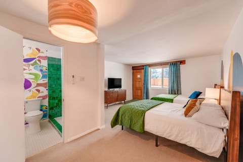 Design Double Room | Premium bedding, memory foam beds, minibar, individually decorated