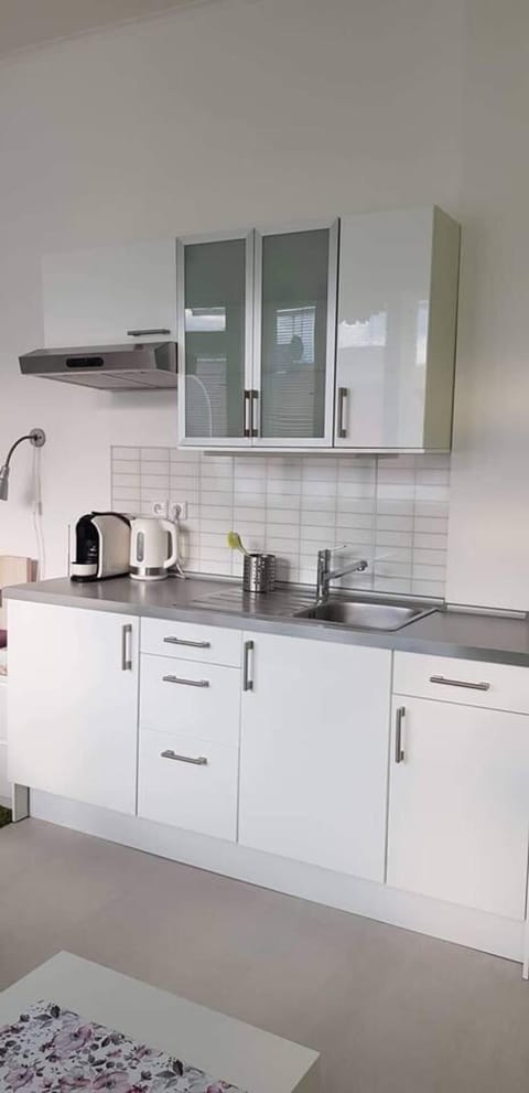 Apartment | Private kitchen | Fridge, electric kettle