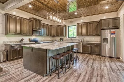 Kitchen with amazing amenities