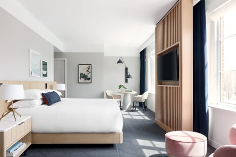 Suite, 1 King Bed (Hospitality) | Frette Italian sheets, premium bedding, minibar, in-room safe