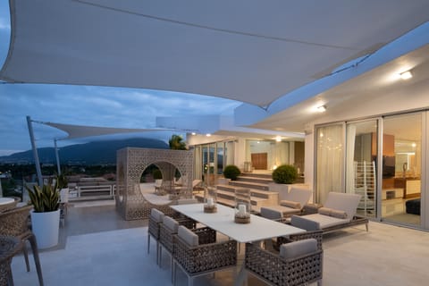 Presidential Apartment, Ocean View | Terrace/patio