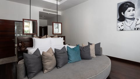 Two-Bedroom Family Suite - Free Laundry + Airport Pick-Up | Frette Italian sheets, premium bedding, Select Comfort beds