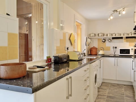 Well-equipped galley-style kitchen | The Shieling, Lochranza, Isle of Arran