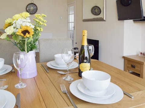 Stylish dining area | Sea Dreams - Sandy Hill Park, Saundersfoot