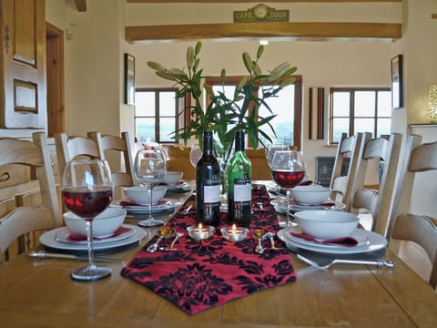 Dining Area | Ty Cerrig Farmhouse, St Clears, nr. Laugharne