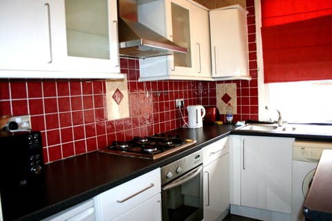 Family Apartment, 2 Bedrooms, Kitchen | Private kitchen | Fridge, coffee/tea maker, electric kettle