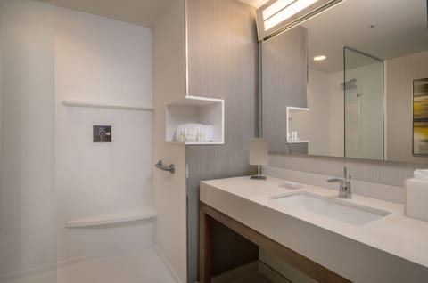 Junior Suite, 1 Bedroom | Bathroom | Shower, free toiletries, hair dryer, towels