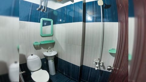 Deluxe Double Room | Bathroom | Shower, towels