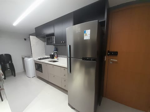 Apartment | Private kitchen | Fridge, microwave, blender