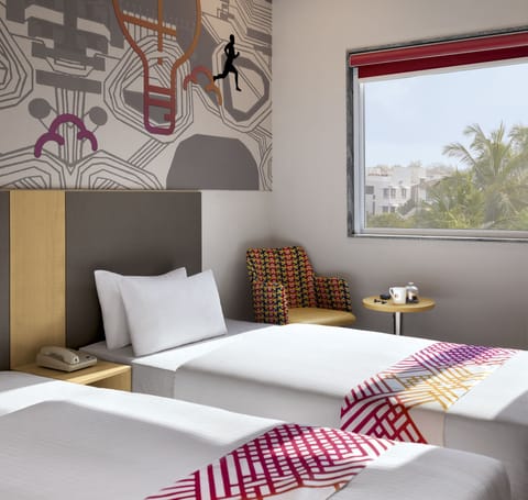 Luxe Twin Room | In-room safe, iron/ironing board, free WiFi