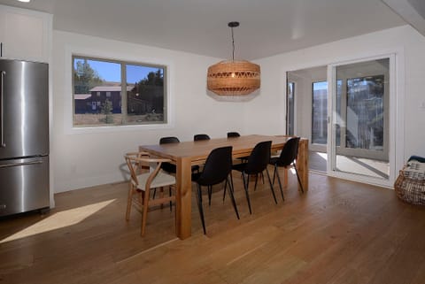 Dining area, seating for 8