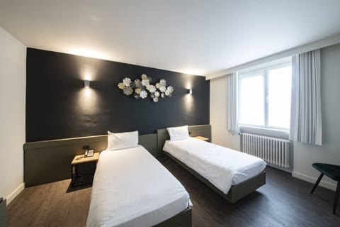 Desk, blackout drapes, iron/ironing board, free WiFi