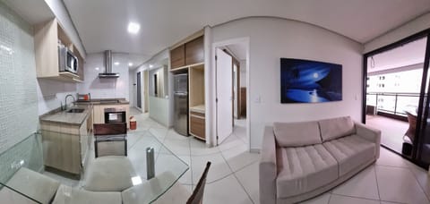 Comfort Apartment | Living area | 32-inch TV with satellite channels