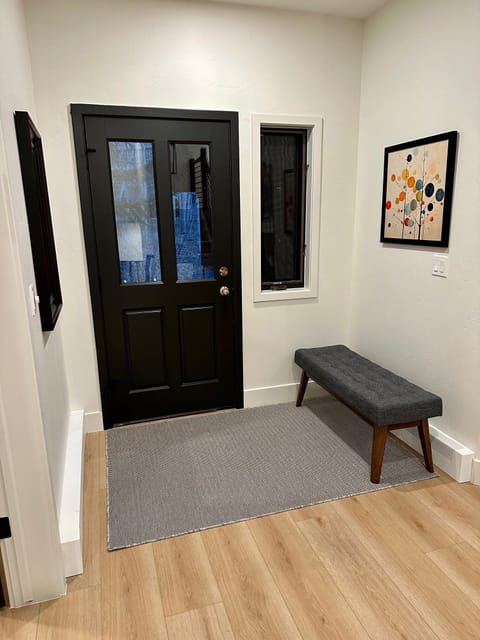 Entry-way and front door