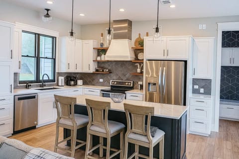 Enjoy the convenience of a full kitchen during your stay.