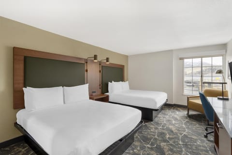 Standard Room, 2 Queen Beds, Non Smoking, Refrigerator & Microwave | Premium bedding, pillowtop beds, in-room safe, desk