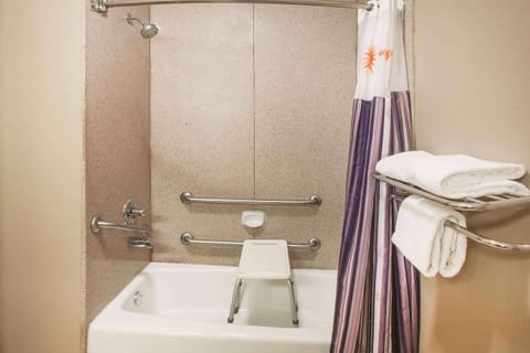 Room, 1 King Bed, Accessible (Tub with Grab Bars) | Accessible bathroom