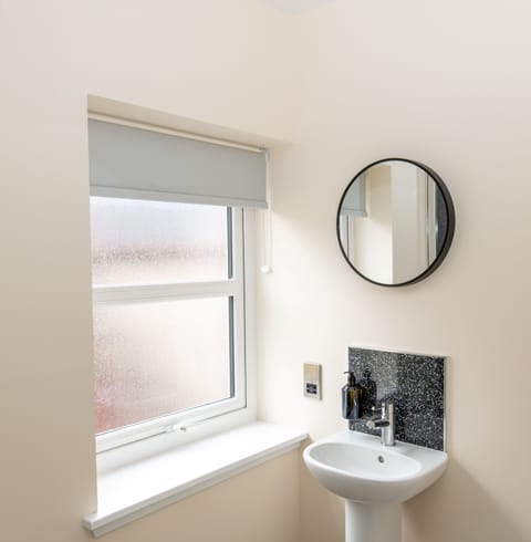 Comfort Double or Twin Room | Bathroom | Shower, hair dryer, towels, toilet paper