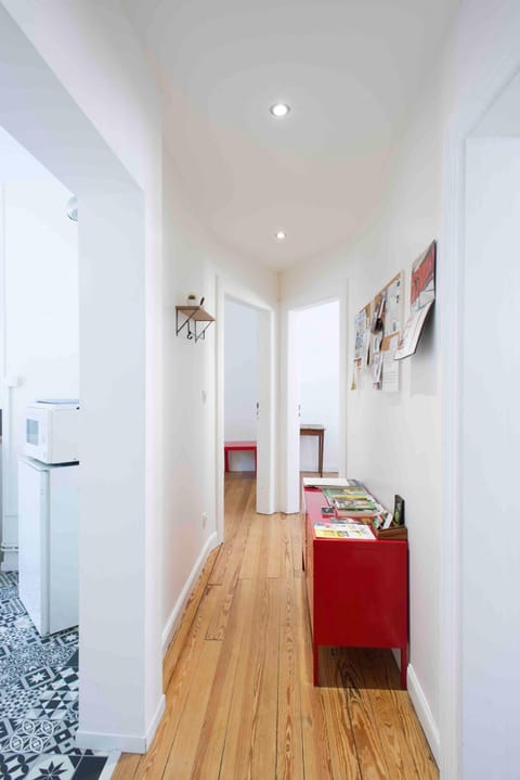 corridor living room