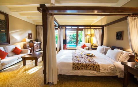 Dedari Suite with Private Pool | Minibar, in-room safe, individually decorated, individually furnished
