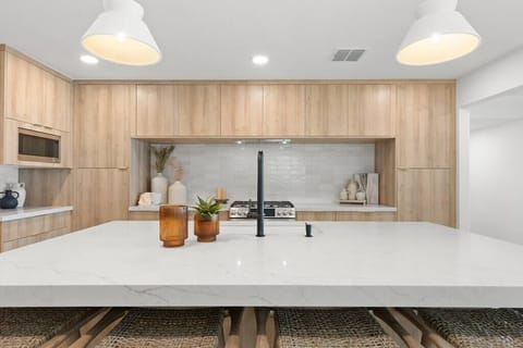 Gorgeous Kitchen Island in state of the art chef's kitchen.