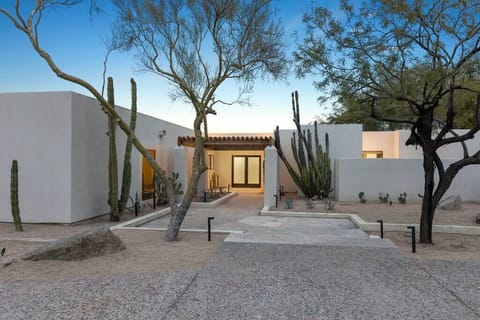 This tranquil view welcomes you as you arrive at Amangiri Paradise.