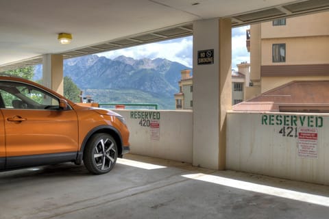 One Parking Space in Parking Garage