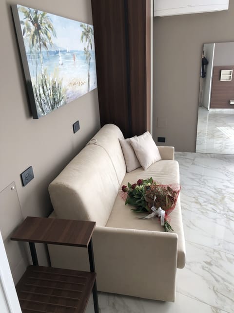 Junior Studio Suite, 2 Bedrooms, Non Smoking, Sea View | Memory foam beds, in-room safe, individually furnished, soundproofing