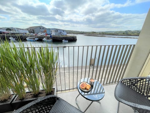 View from downstairs balcony