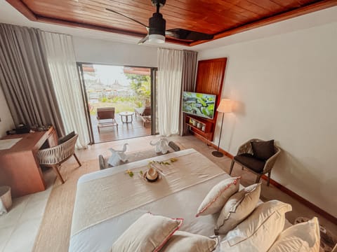 Deluxe Villa with Private Pool | Hypo-allergenic bedding, minibar, individually decorated