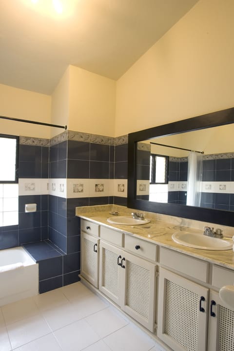 Penthouse, 2 Bedrooms | Bathroom | Shower, hair dryer, towels