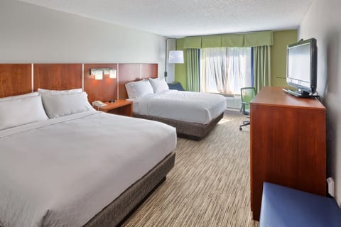 Standard Room, 2 Queen Beds | Premium bedding, down comforters, memory foam beds