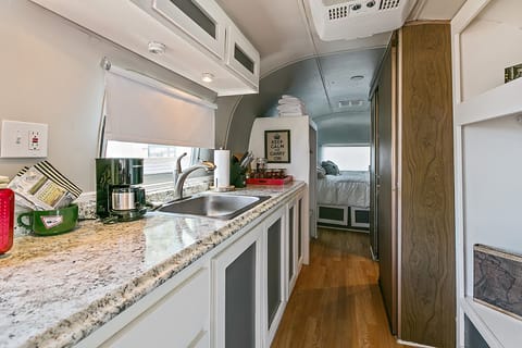 Superior Airstream | Private kitchenette