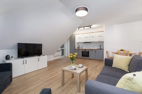 A spacious living area with an open-plan layout and a relaxing atmosphere.