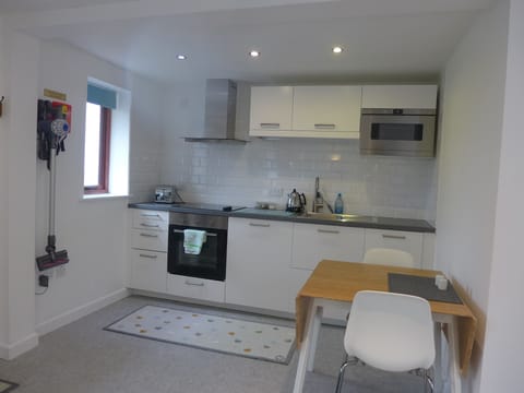 Studio, Ground Floor (Birch Lodge) | Private kitchen | Fridge, microwave, oven, stovetop